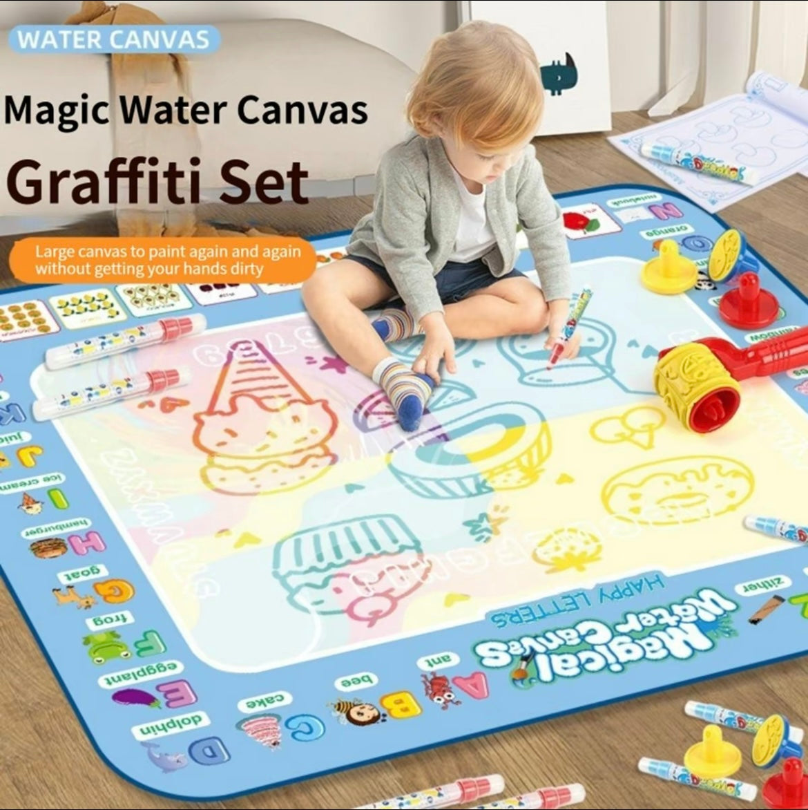 Educational magic water drawing mat super large mat