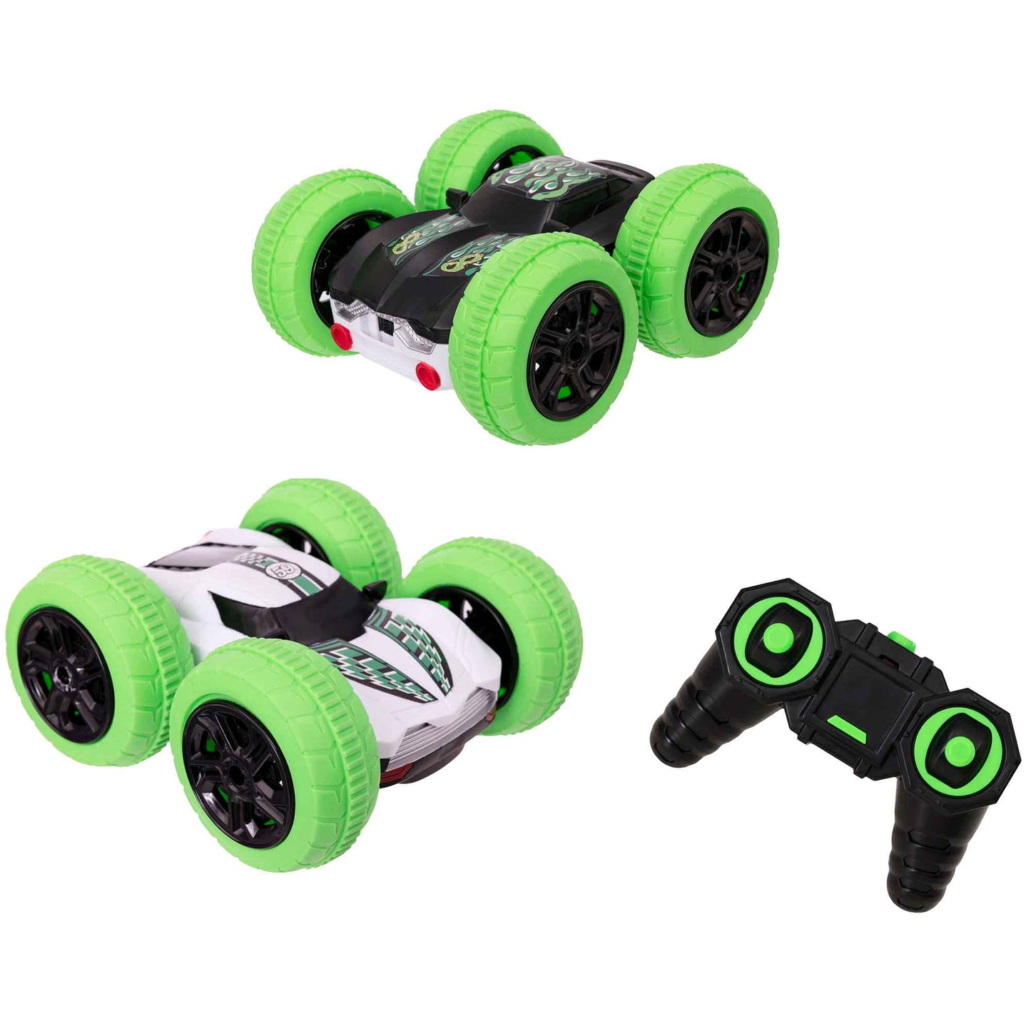Flipsterz Remote Control Stunt Car | White / Black