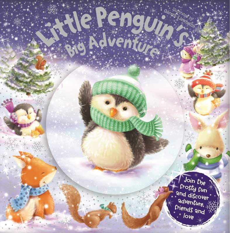 GLITTER GLOBES SNOWFLAKE - LITTLE PENGUIN'S BIG ADVENTU