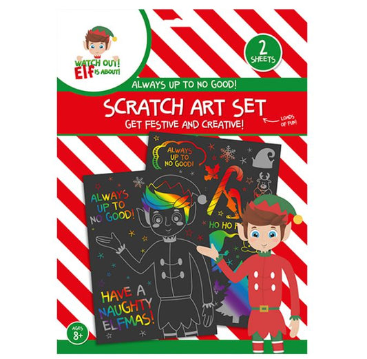 ELF SCRATCH ART SET