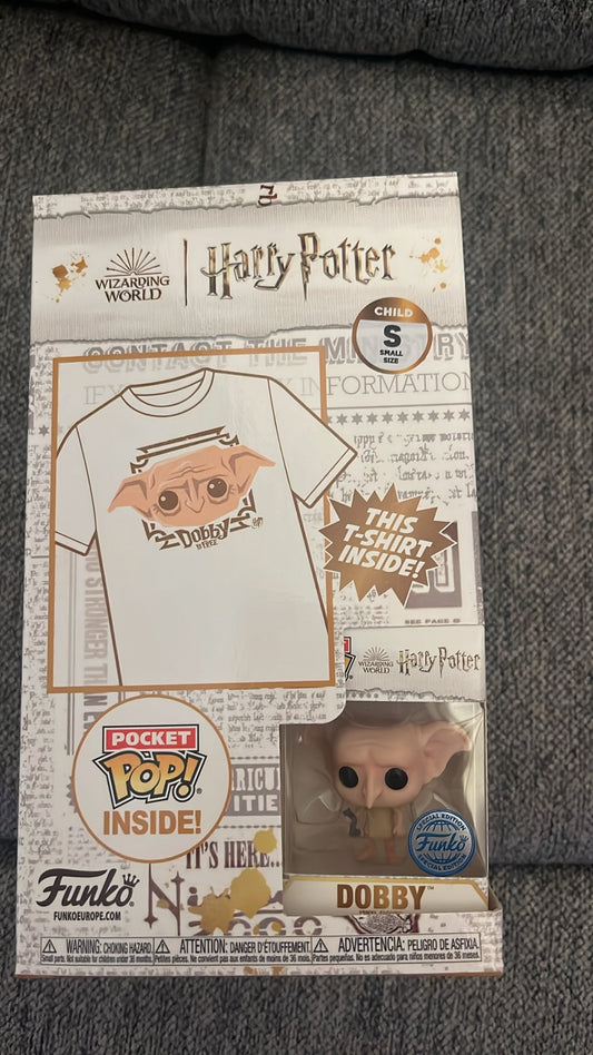 Pocket POP! & Tee - Dobby - Harry Potter