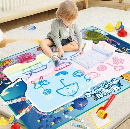 Educational magic water drawing mat super large mat