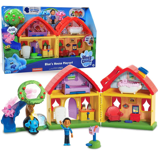 Nickelodeon JP Blues Clues & You Blue's House Playset And Figure