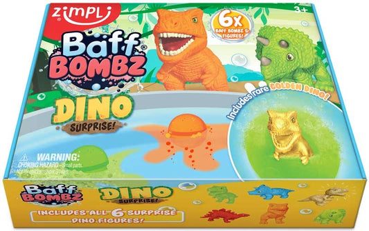 BAFF BOMBZ DINO SURPRISE 6PK