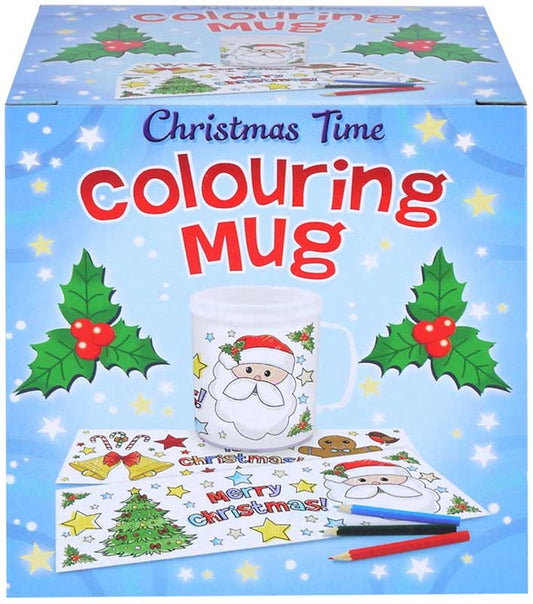 Christmas Mug Colouring