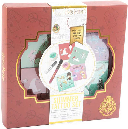 HARRY POTTER SHIMMER TATTOO SET