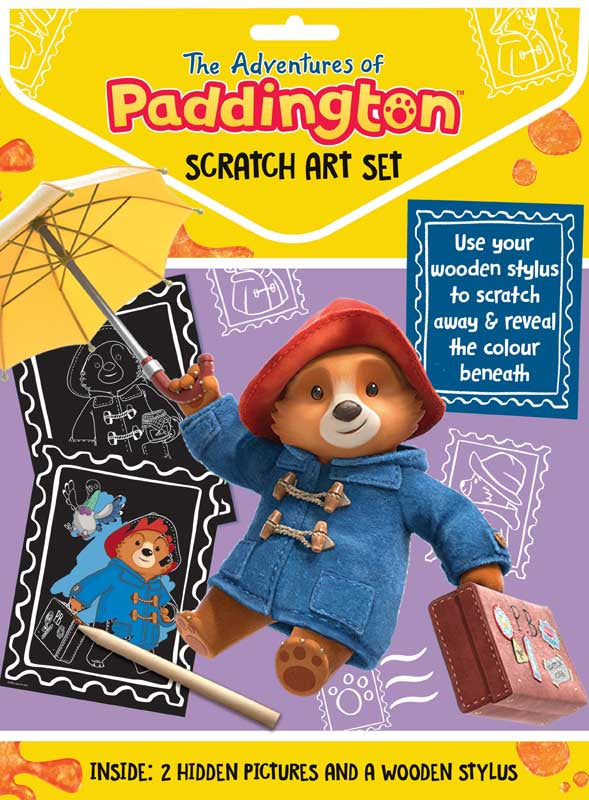 PADDINGTON SCRATCH ART SET