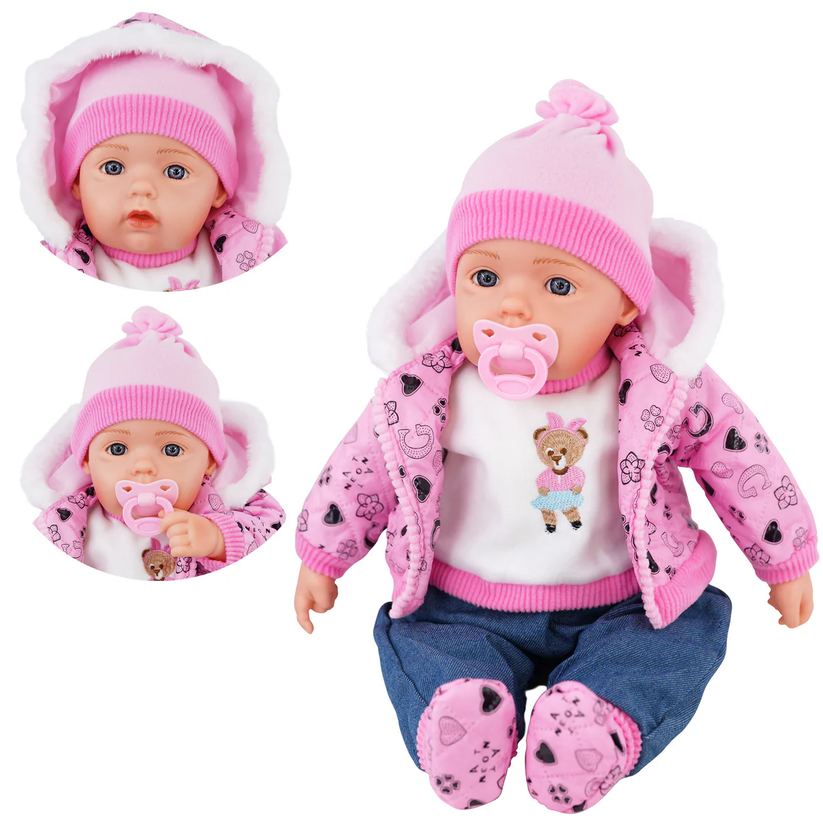 BiBi Baby Doll "Pinky" (50 cm / 20")