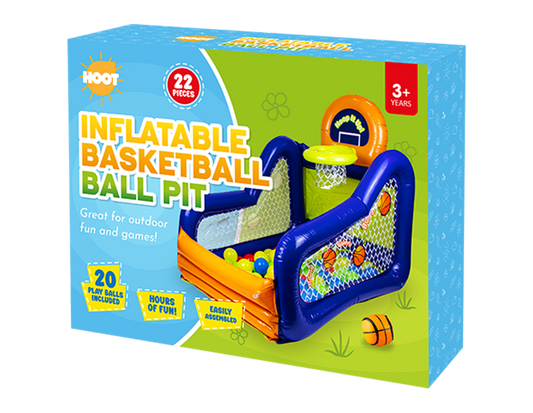 Inflatable Basketball Ball Pit