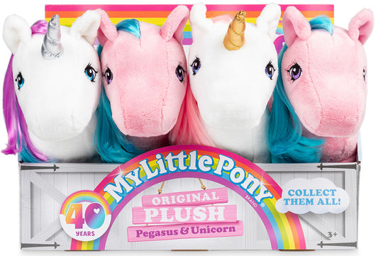 MY LITTLE PONY 40TH ANNIVERSARY RETRO PLUSH ASSORTED