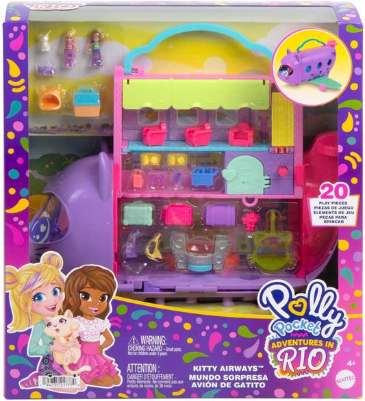 POLLY POCKET KITTY PLANE