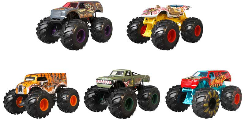 HOT WHEELS MONSTER TRUCKS 1:24 ASSORTED