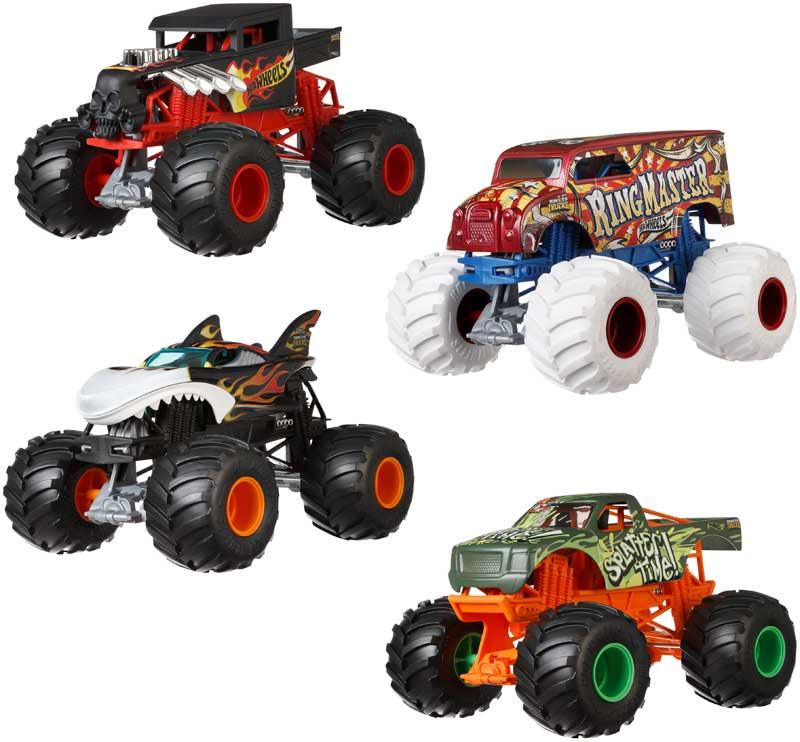 HOT WHEELS MONSTER TRUCKS 1:24 ASSORTED