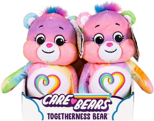 CARE BEARS 9 INCH BEAN PLUSH - TOGETHERNESS BEAR