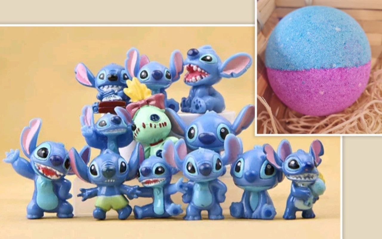 Stitch Buried Treasure Toy Bath Bombs