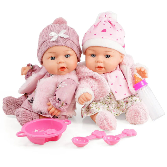 BiBi Twin Baby Dolls "Ella & Emma"
(25 cm / 10")