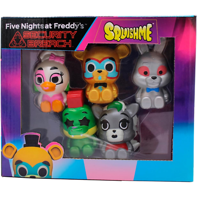 Five Nights At Freddy's Security Breach SquishMe Figures