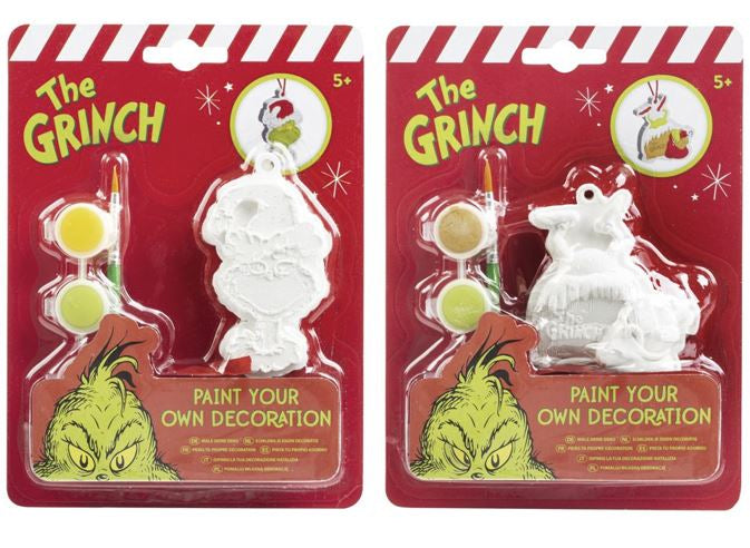 The Grinch Paint Your Own Christmas Decoration