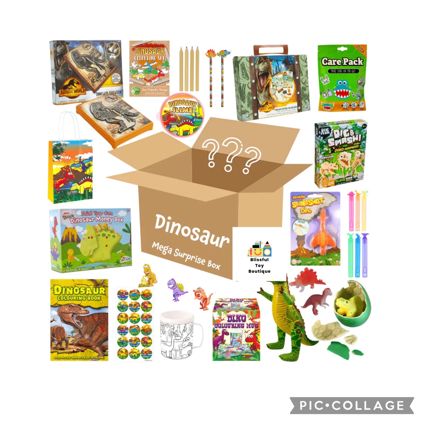 Dinosaur surprise box