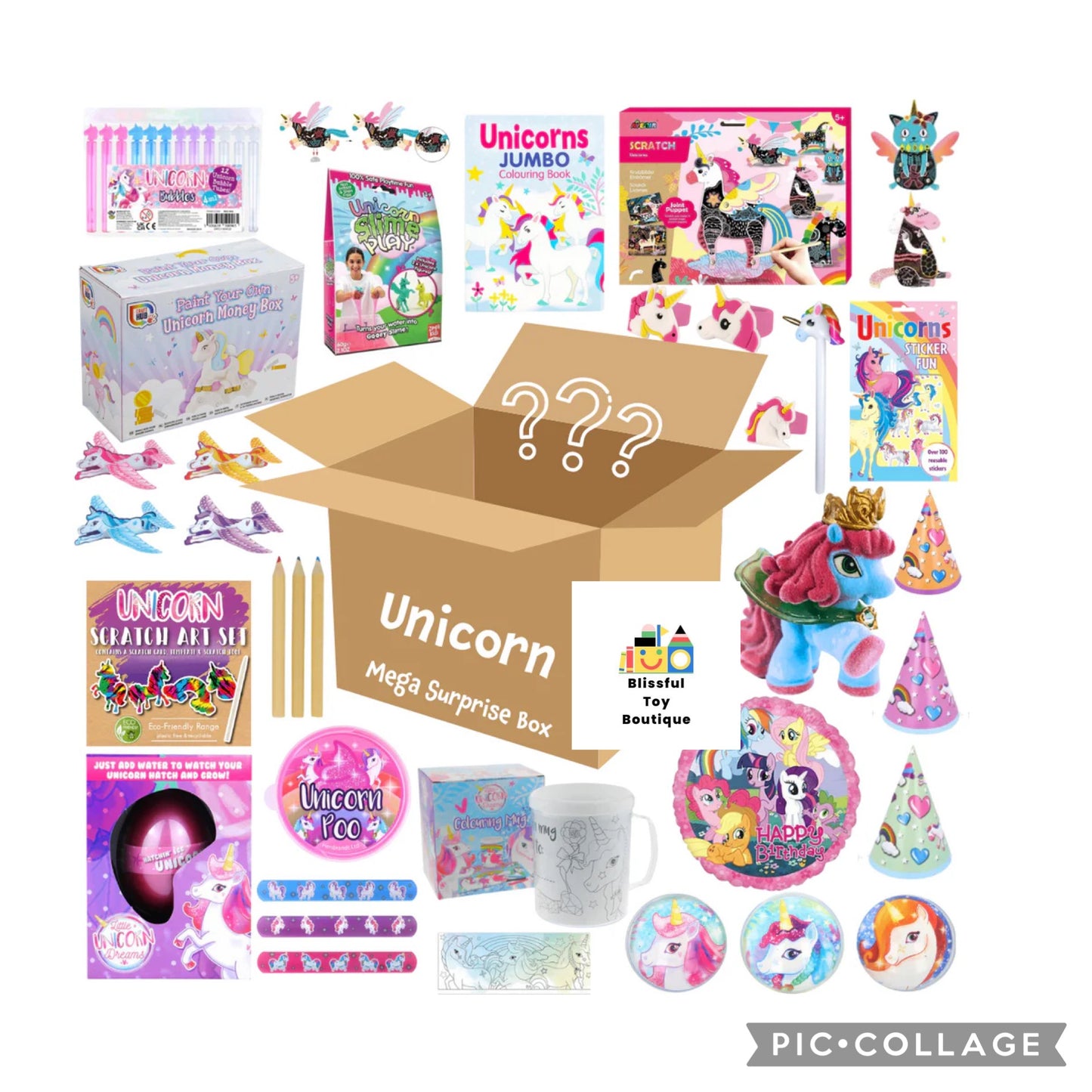 Unicorn surprise box