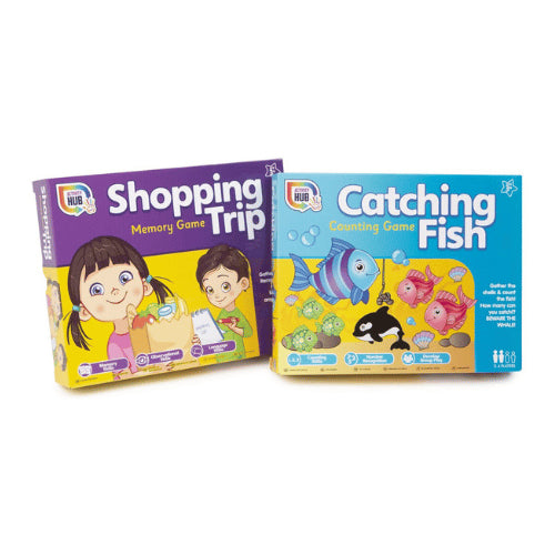 LEARNING GAMES SHOPPING AND FISHING