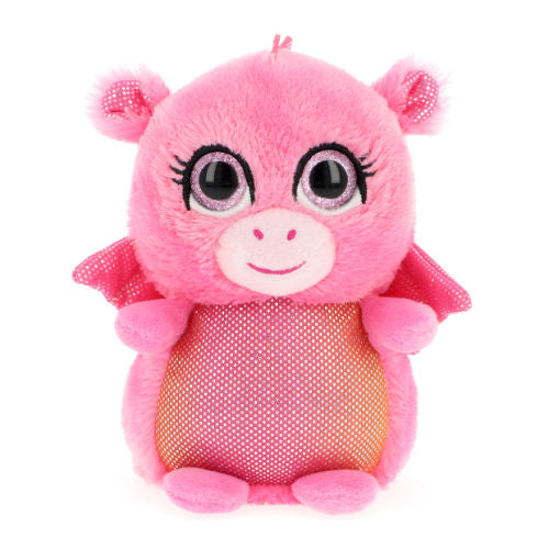 14CM MOTSU PINK DRAGON SOFT TOY