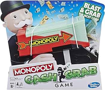 Hasbro Gaming Monopoly Cash Grab Electronic Game