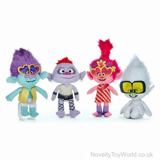 Trolls World Tour Large Soft Plush Toys - 4 Assorted (60cm)