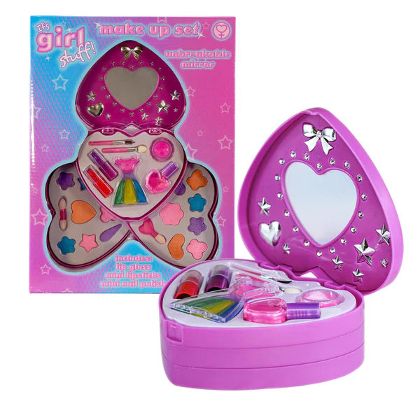 3 Tier Girls Make Up Play Set With Mirror