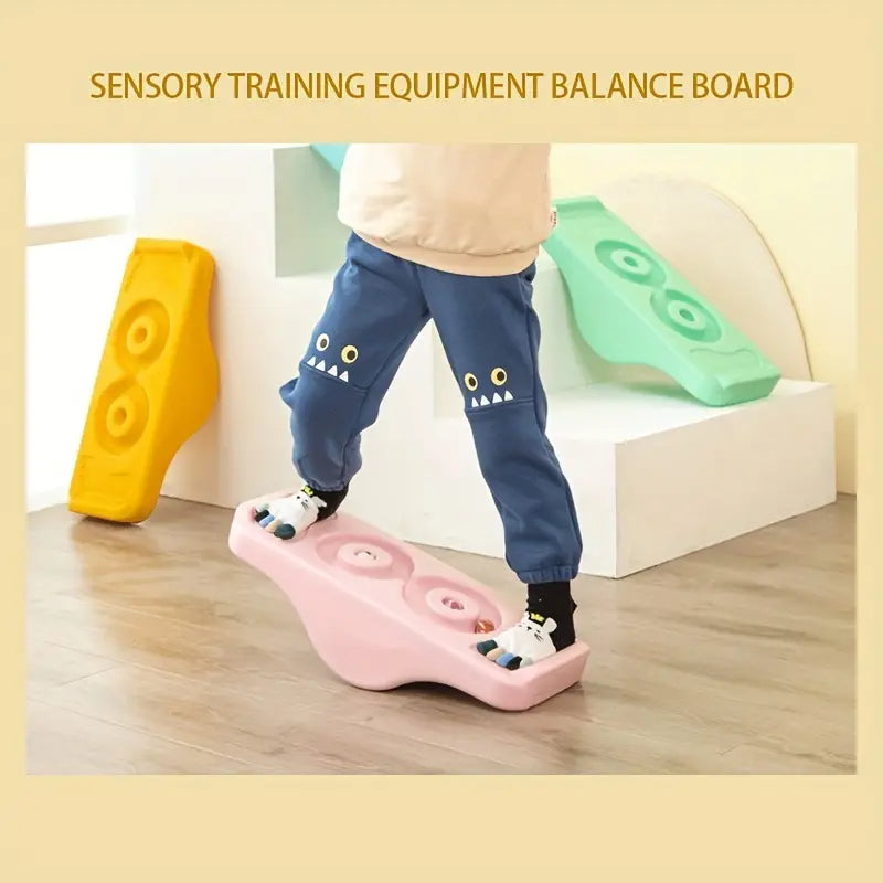 Single Sensory Integration Balance Board Educational Training / Children's Preschool Toy Seesaw