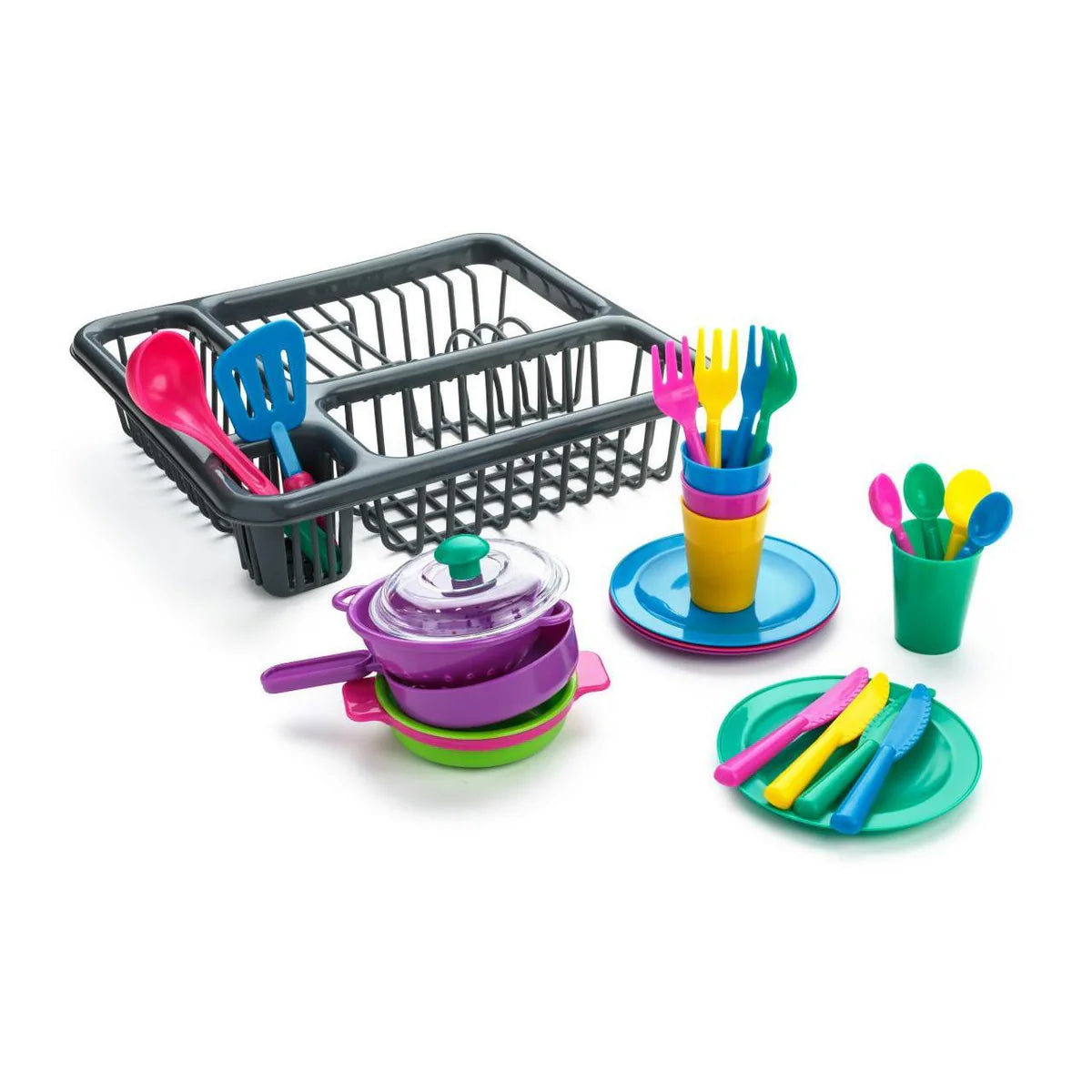 27 Pieces Kitchen Accessories Play Set For Kids